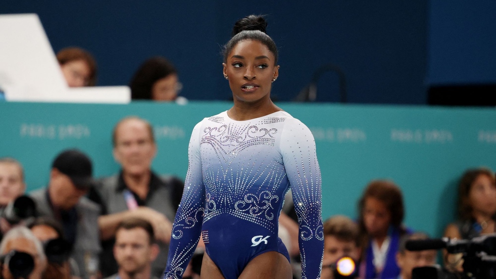 Simone Biles Returns To Balance Beam Lenee Nichole